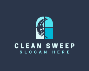 Squeegee Window Cleaning logo design