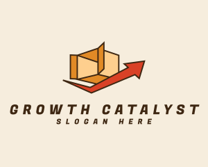 Carton Box Logistics logo design