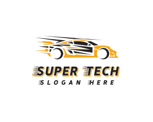 Super Car Vehicle logo design