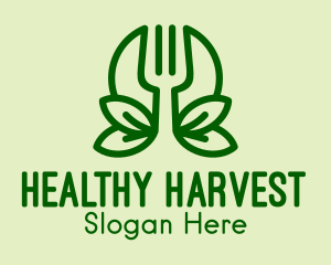 Healthy Vegetarian Restaurant  logo design