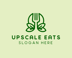 Healthy Vegetarian Restaurant  logo design