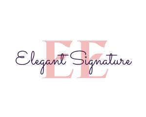 Elegant Feminine Beauty logo design