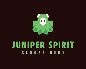 Ghost Frog Costume logo design