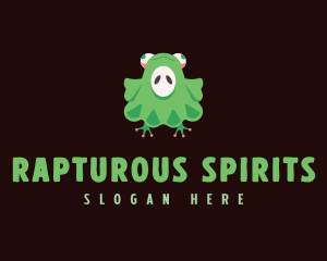 Ghost Frog Costume logo design