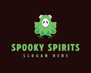 Ghost Frog Costume logo design