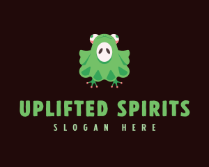 Ghost Frog Costume logo design