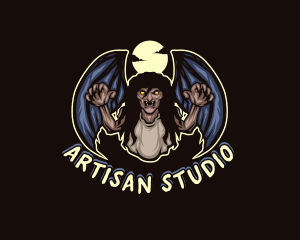 Philippine Scary Aswang logo design