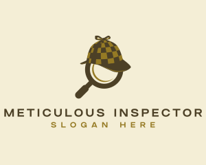 Detective Magnifying Glass logo