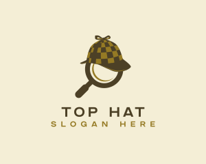 Detective Magnifying Glass logo design