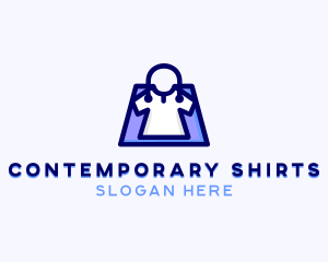 Shirt Apparel Shopping logo design