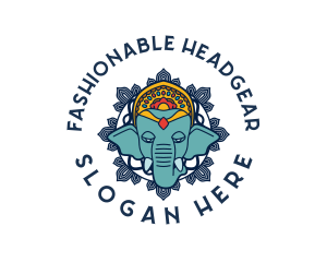 Mystic Elephant Animal logo design