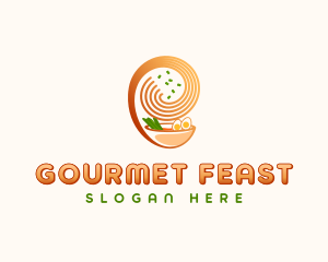 Gourmet Asian Noodles logo design