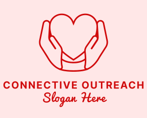 Heart Caring Hands logo