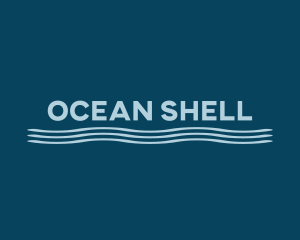 Ocean Wave Coast logo design