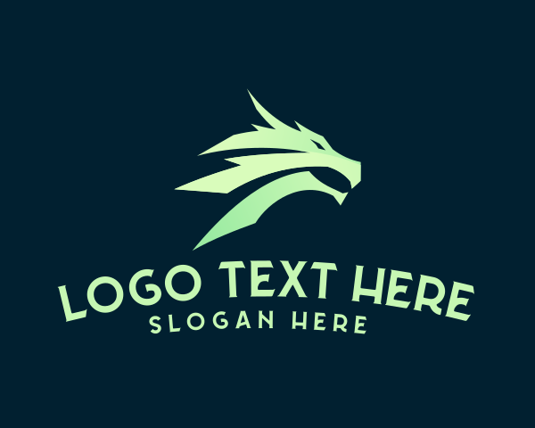 Mythical Creature logo example 3