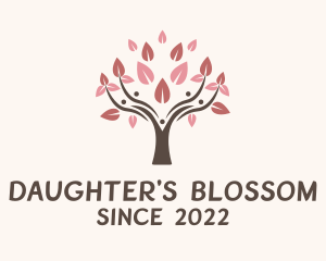 Tree Blossom Wellness logo design