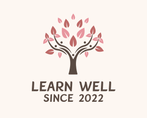 Tree Blossom Wellness logo design