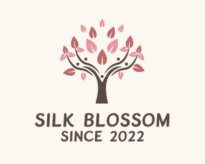 Tree Blossom Wellness logo design