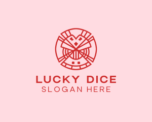 Geometric Lucky Clover  logo design