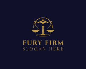 Justice Law Firm logo design