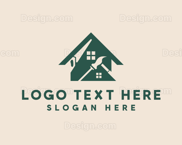 Home Builder Construction Tools Logo