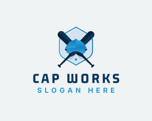 Baseball Cap Sports logo design