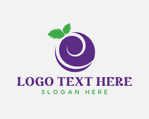 Organic Acai Fruit logo