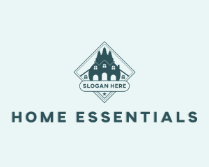 Home Mansion Property logo design