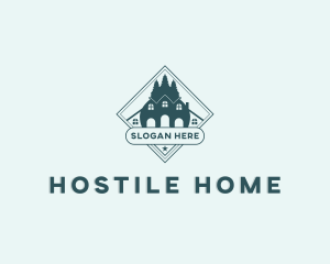 Home Mansion Property logo design