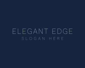 Minimalist Elegant Company logo design