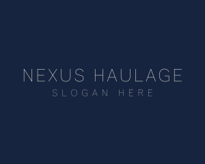 Minimalist Elegant Company logo design