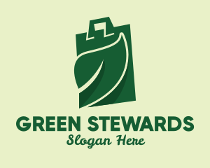 Green Eco Bag  logo design