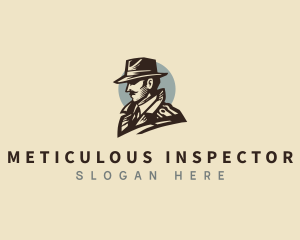 Inspector Detective Investigator logo design