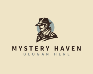 Inspector Detective Investigator logo design