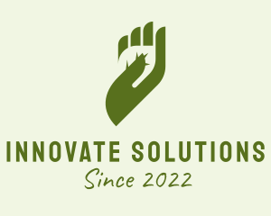 Organic Cosmetic Hand  logo
