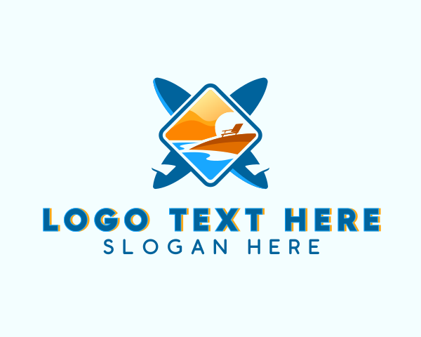 Seashore logo example 1