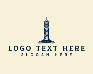 Maritime Coastal Lighthouse logo