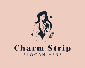 Erotic Woman Beauty logo design