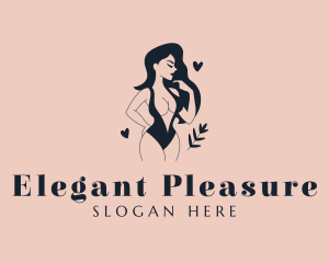 Erotic Woman Beauty logo design