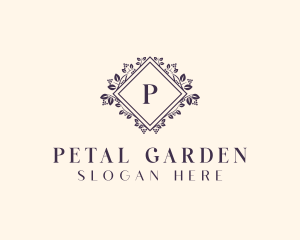 Luxury Floral Event logo design