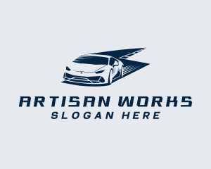 Fast Race Car logo design