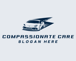 Fast Race Car logo design