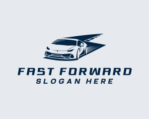 Fast Race Car logo design