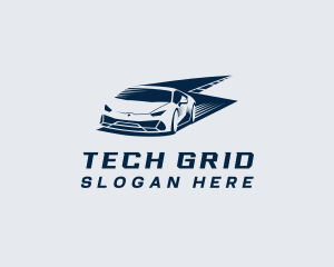 Fast Race Car logo design