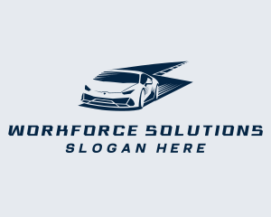 Fast Race Car logo design