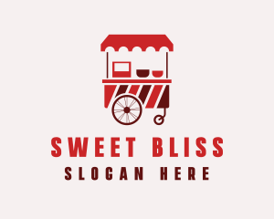 Candy Food Cart logo design