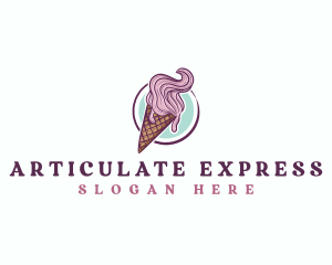 Gelato Ice Cream logo design