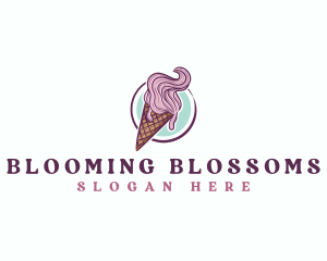 Gelato Ice Cream logo design