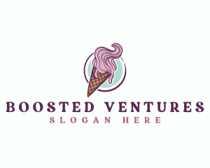 Gelato Ice Cream logo design