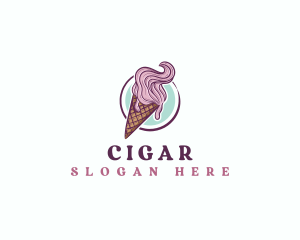 Gelato Ice Cream logo design